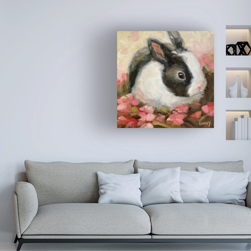 Art sur toile par Andrea Lavery, H 14 po x l 14 po
