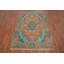 Tapis traditionnel rétro à médaillon floral 4 x 6
