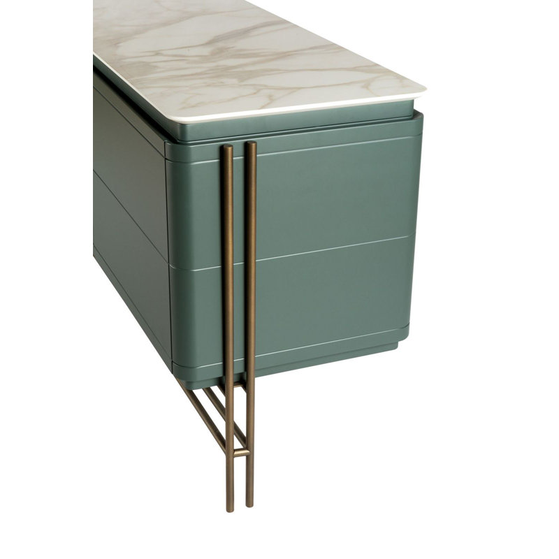 Nihil 72.4'' W Sideboard, Calacatta Oro