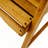 Outdoor Weather Resistant Acacia Wood Adirondack Dining Chairs (Set Of 2), Natural Finish-150941765