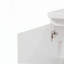 Meuble-lavabo mural polyvalent avec plusieurs caractéristiques fonctionnelles