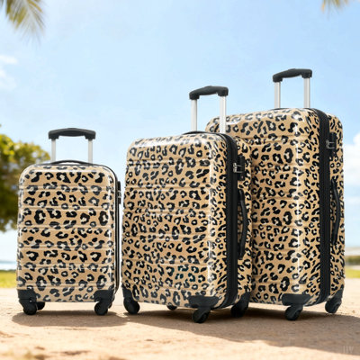 Valise à roulettes 3 pièces Hardshell avec valise TSA