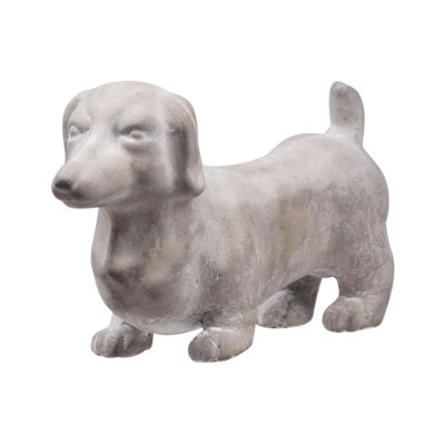 Kurt Dog Weather Resistant Concrete Garden Statue