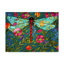 Art mural sur toile tendue - Holly Carr «Red Dragonfly», décoration murale pour le salon, la chambre à coucher ou le bureau - 24 x 32-27484512