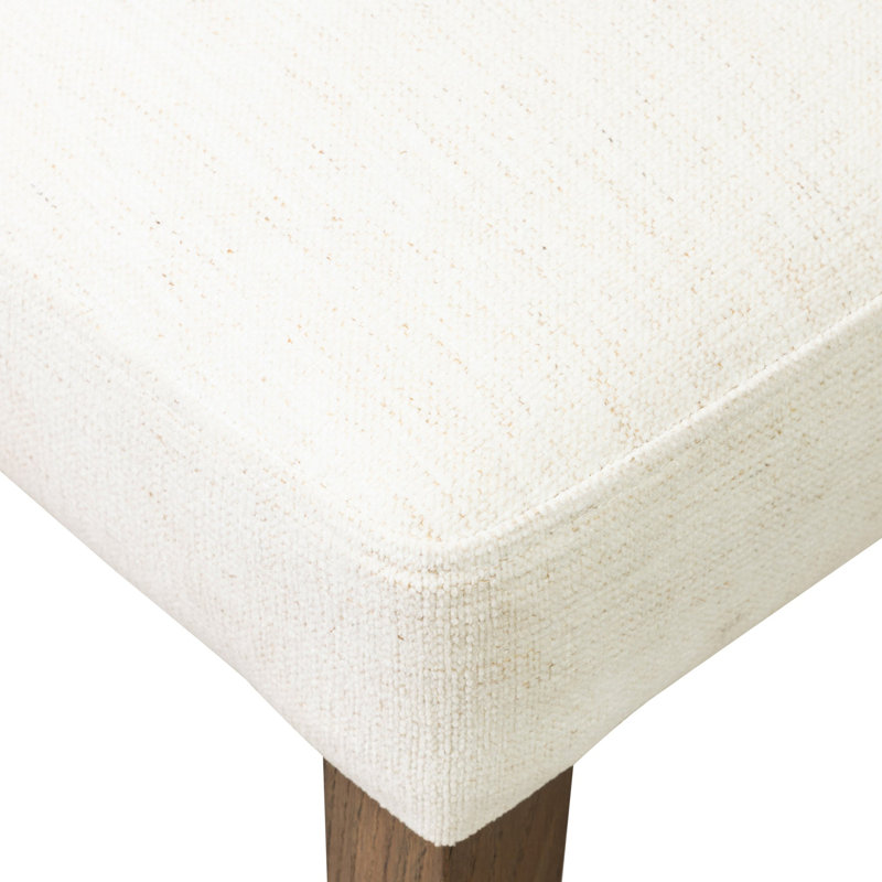 Ferris Stool, Bar Stool (29.92" Seat Height), Crypton Nomad Snow/Polyester Blend, Amber Ash