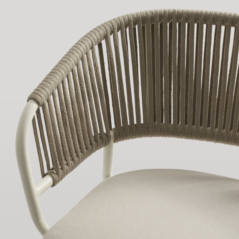 Mate Outdoor Lounge Chair, Linen Sunbrella®