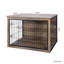 Meuble-cage pour chien