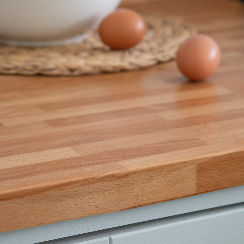 McCook 2m x 67.5cm Matte Peel & Stick Wallpaper Roll, Butchers Block