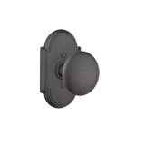 Jamestown Round Knob with Arch Rosette