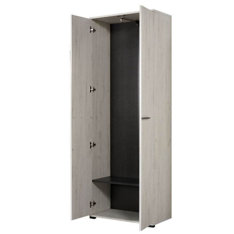 Solid + Manufactured Wood Wardrobe