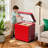 Northair -40°f Low Temperature Chest Freezer - 1.8 Cu Ft With 2 Removable Baskets-red