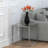 Glass Top End Table
