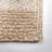 Chesnut Natural Fiber Flat Weave Jute And Cotton With Latex Striped Rug-1768261777