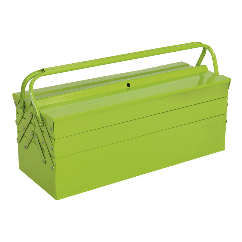 Odina 4 Tray Toolbox, Green