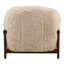 Chaise d'appoint Prescott crème