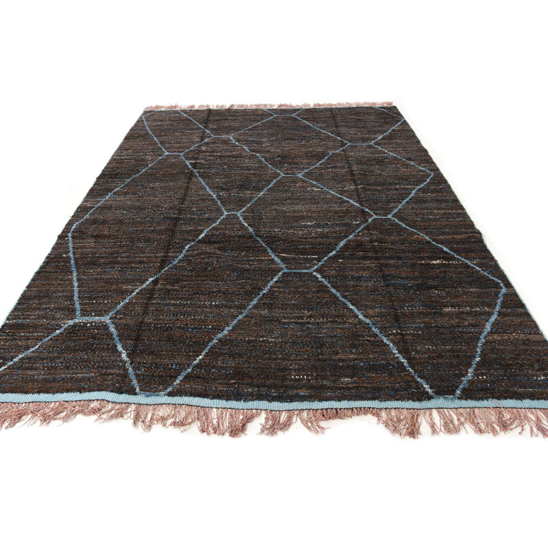 Tapis brun 8 x 10 Parra