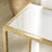 Markley Forged Metal Rectangle Console Table-1394971785