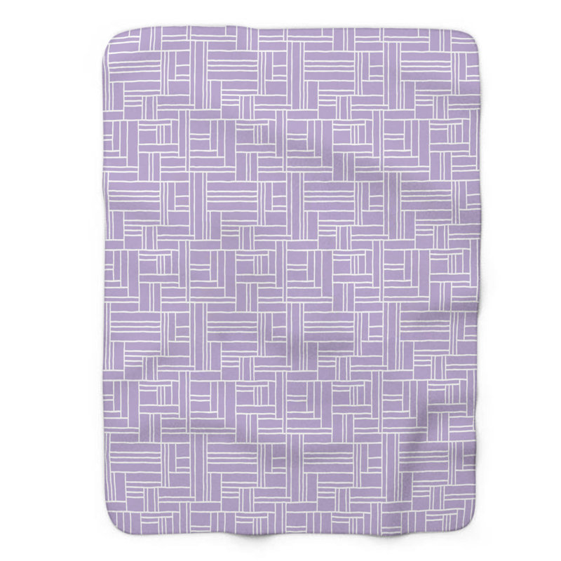 Couverture pastel sherpa de qualité supérieure 1 pièce, Grand lit