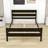 Cyriah Wood Platform Bed with Headboard and Footboard-419634795-419634792
