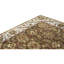 Hand Knotted Wool Oriental Area Rug in Brown And Ivory