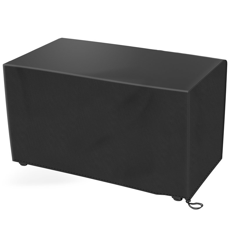 Housse pour foyer d'extérieur 42 po OuterMust, tissu Oxford imperméable, noir
