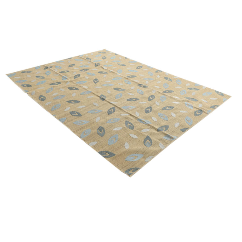 Tapis brun clair Kilim