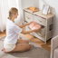 Solvejg 83.8 cm W Chest of 5 Drawers-648636915