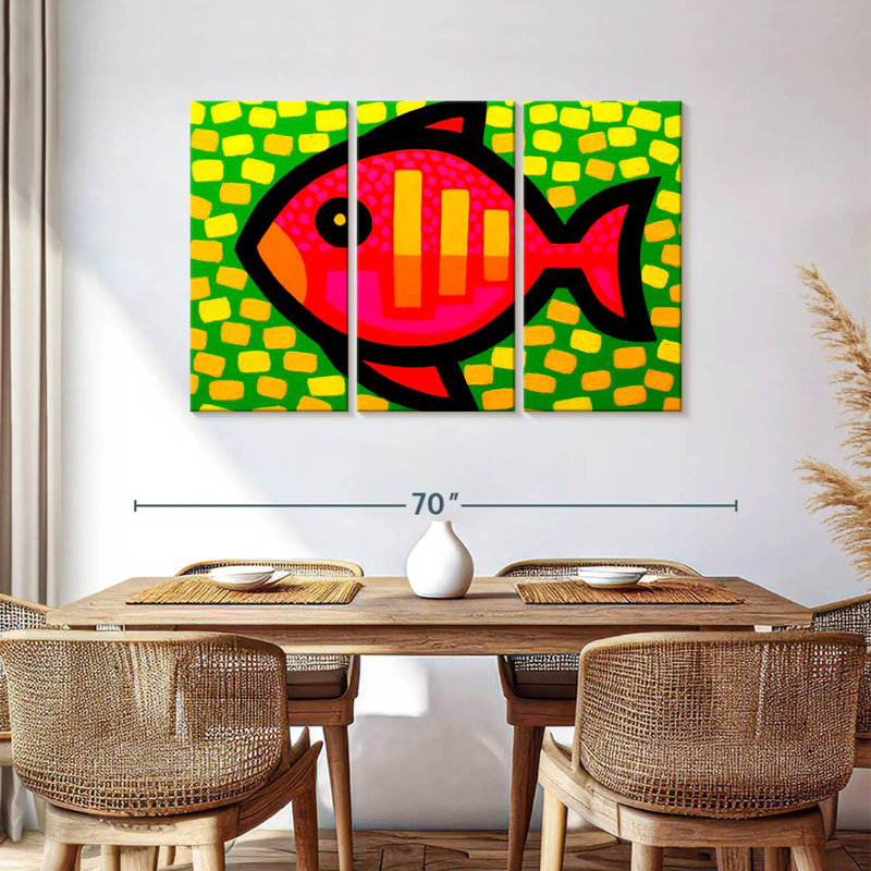 Brampt Big Fish, 36" H x 57" W