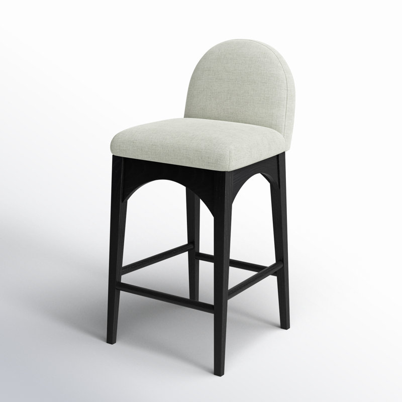 Waldorf Counter Stool, Black, Mint Chenille