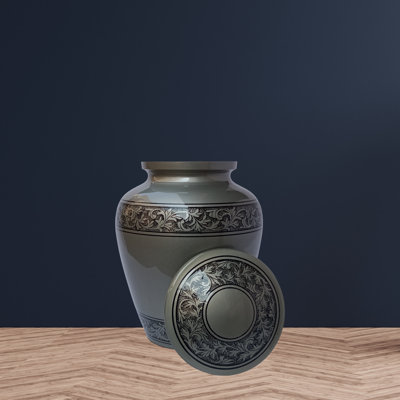 Rokeya Handmade Leaves Vines Cremation Urn 
