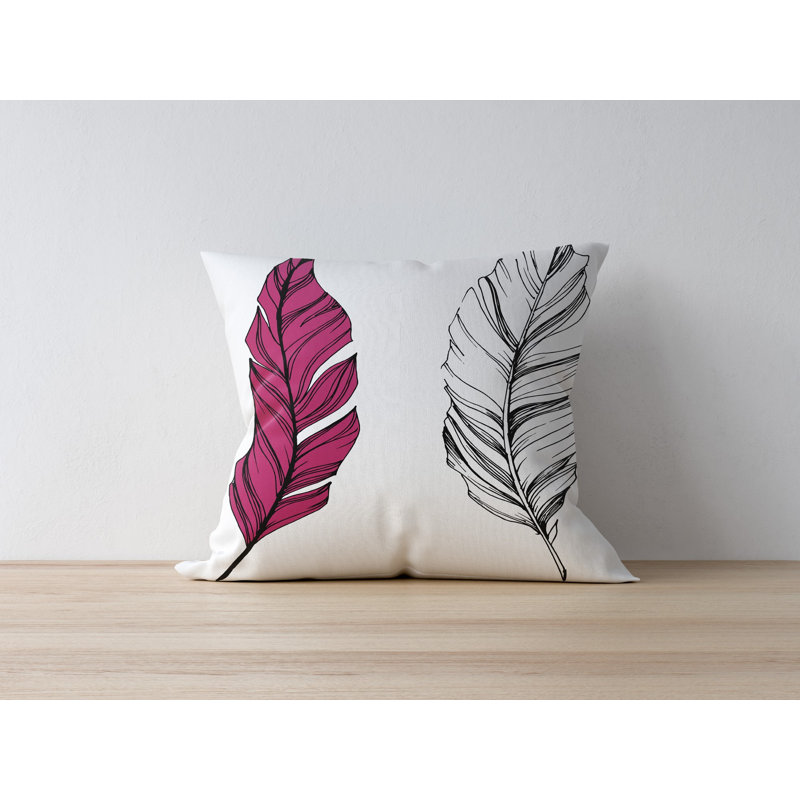 Housse de coussin décorative, 50% polyester / 50% coton, 16,9 po x 16,9 po | Impression numérique, lavable à la machine à 86 ° F | Parfait pour la décoration intérieure, le salon et la chambre à coucher, tissu doux et durable