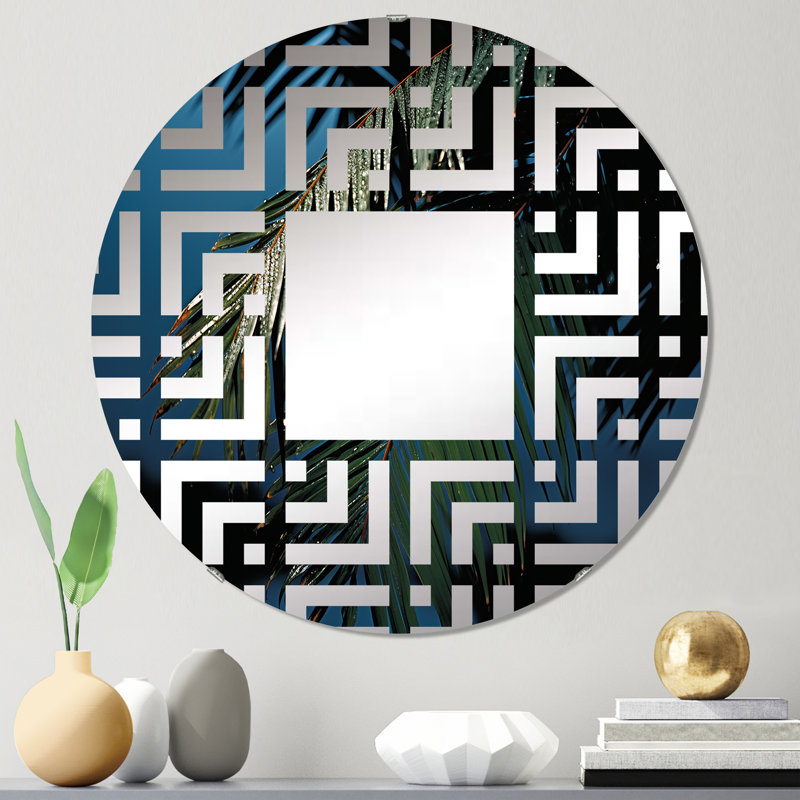 Miroir mural rond, 23,6 po x 23,6 po