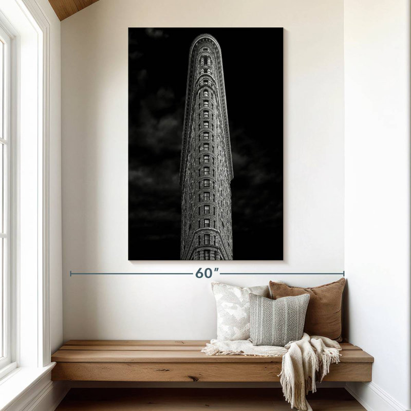 Lilie Famous Flatiron, 51" H x 34" W