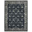 Nuit Arabe Wool Geometric Area Rug in Blue-157679938