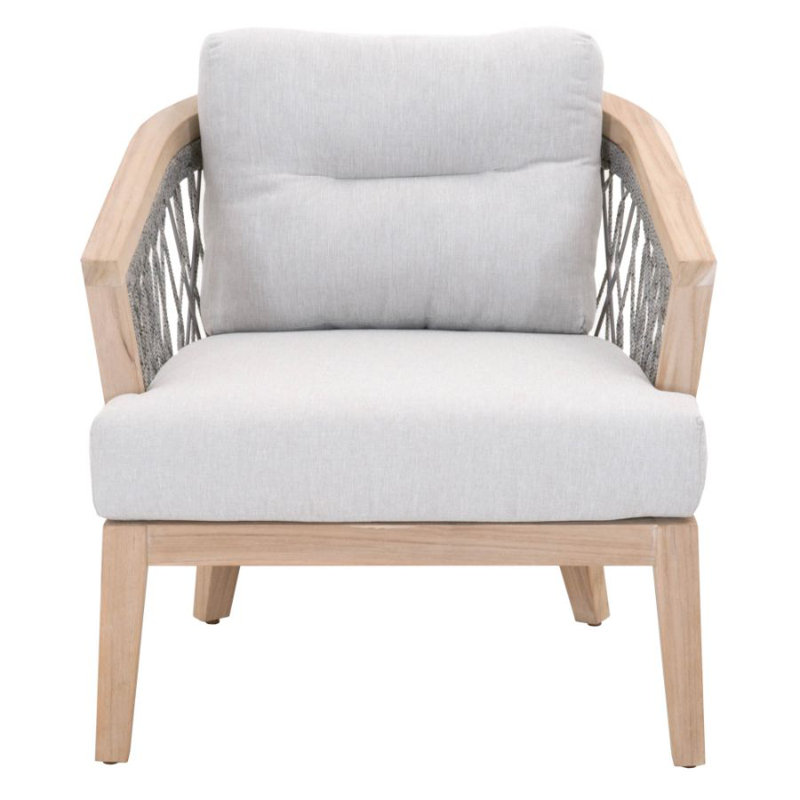 Fauteuil club Web, Brun / gris foncé