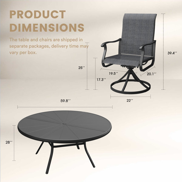 Dimensions du produit