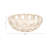 18" Fordie Cream Ceramic Bowl