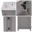 Meuble-lavabo simple avec plateau 20,01 po Rieks-1691544506