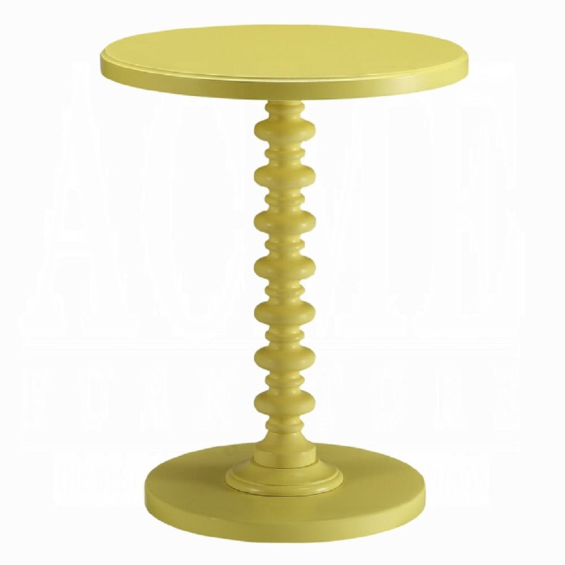 Acton Accent Table, Yellow