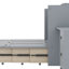 Queen Size Murphy Bed With USB Port, Large Drawer, And Wardrobe/Desk Combo-105074805