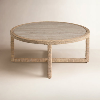 40" Stone Cocktail Table