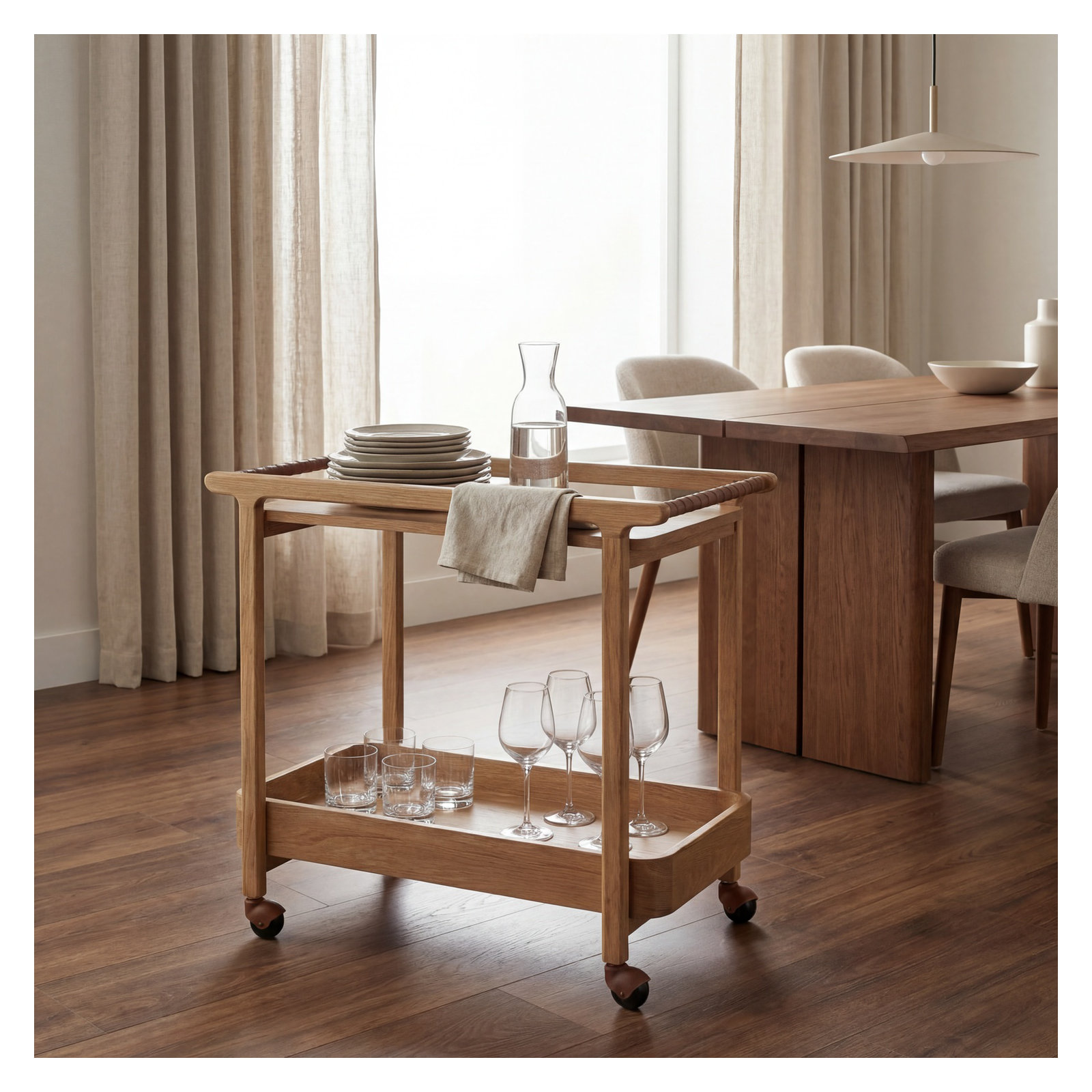 Trevino Modern Bar Cart
