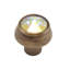 Caché round knob with an 18mm rivoli Swarovski Aurore Boreale Crystalin Satin-367578940