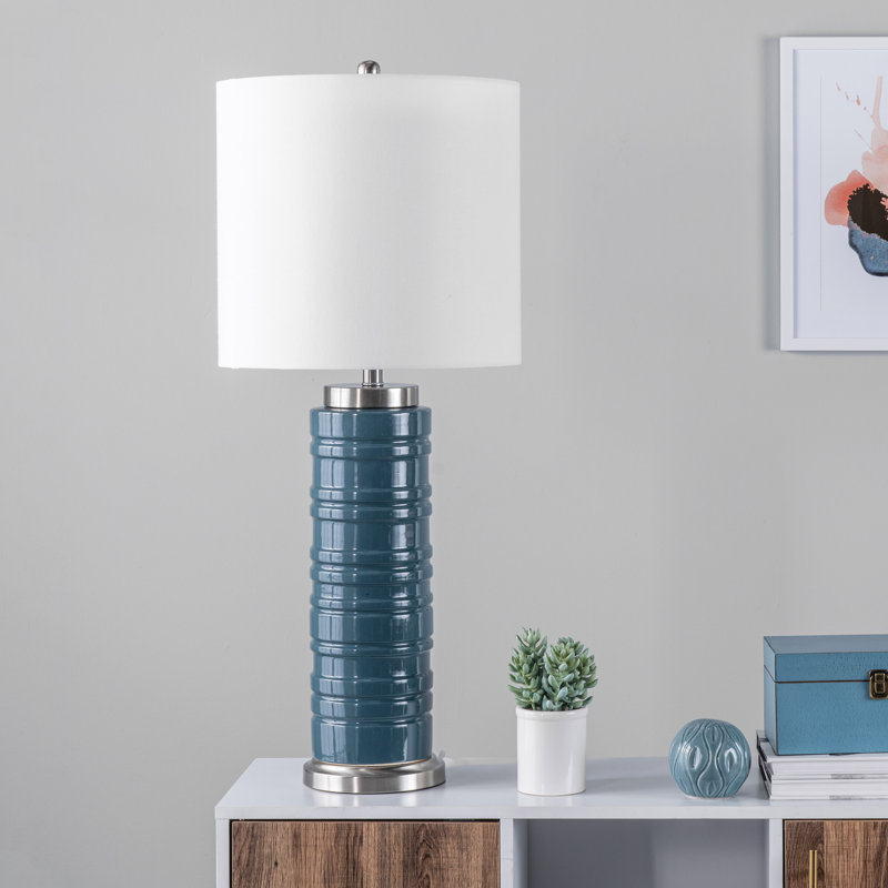 Lampe de table bleue 35,5 po Sightrygg