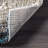City Striped Shag Tufted Performance Brown/Teal/Blue Rug-2119853960