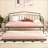 Twin Metal Daybed with Trundle, No Box Spring Needed, Anti-Noise, Black
