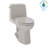 TOTO® Eco UltraMax® One-Piece Elongated 1.28 GPF Toilet, Bone-99213441-99213437