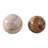 Contemporary Sphere Wood Orbs for Living Room Decorations - Modern Home Decor Accent with Decorative Objects Display for Entryway - Set of 2, 6", 5"-400931866