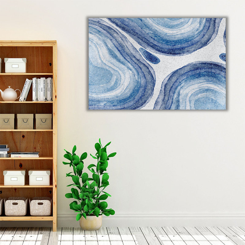 Agate - reproduction d'art sur toile, H 32 po x l 48 po