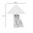 Geo Angled Chrome Table Lamp